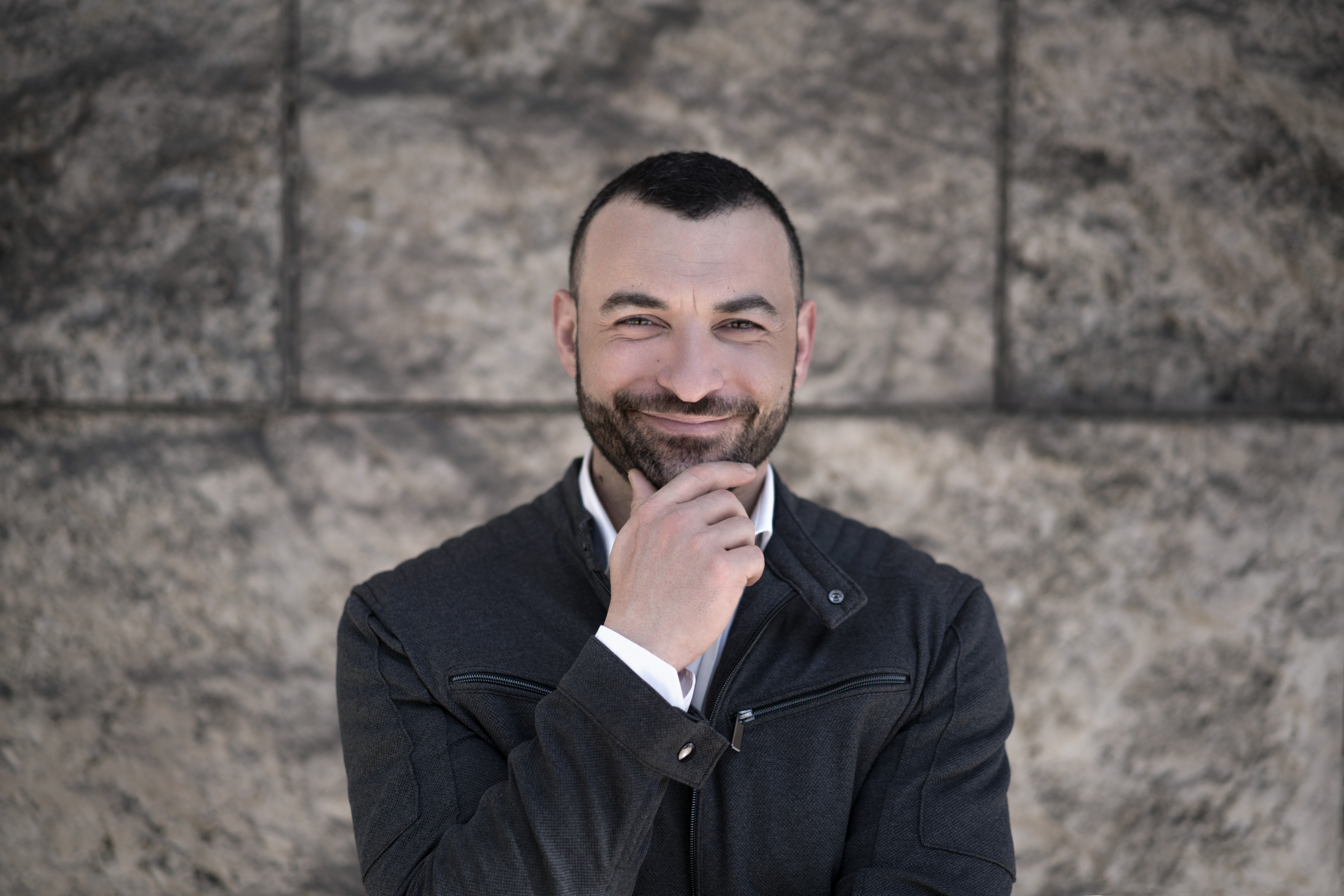 portrait of Piero Barbato personal trainer fitness advisor image consultant Roma